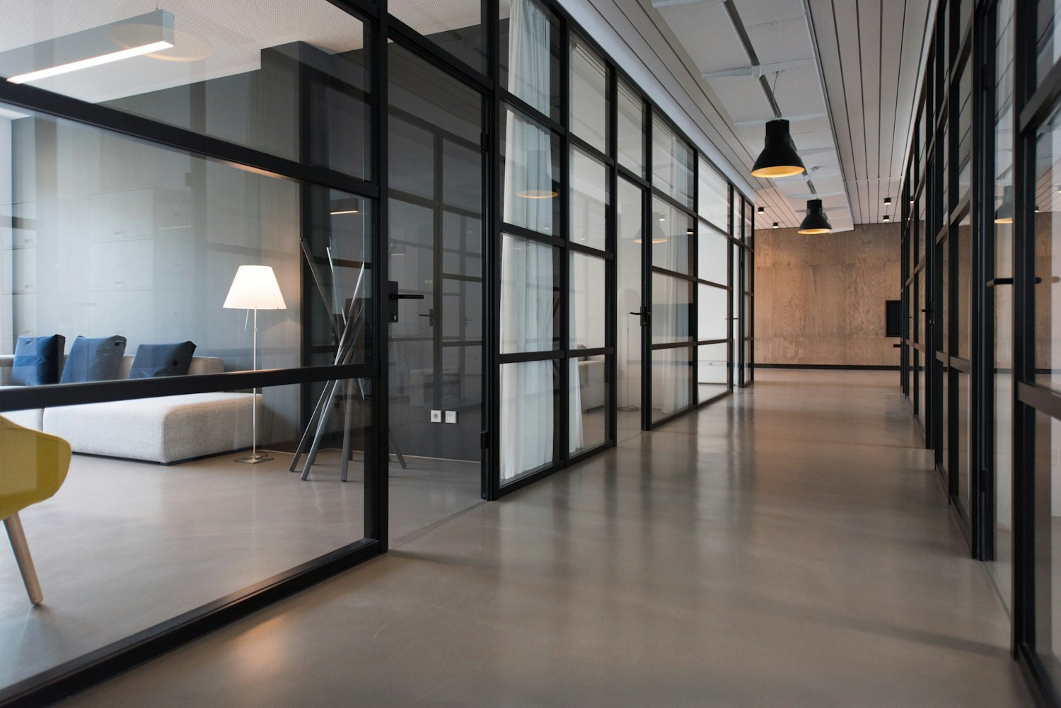 Blackoin Telecom office workspace